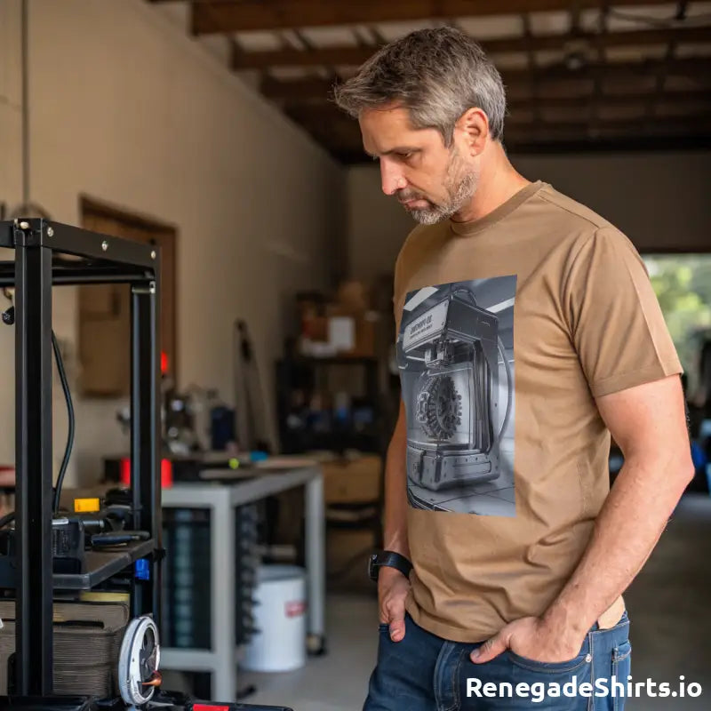 3D Printer Every Atom has A Purpose Shirt - RenegadeShirts.io #