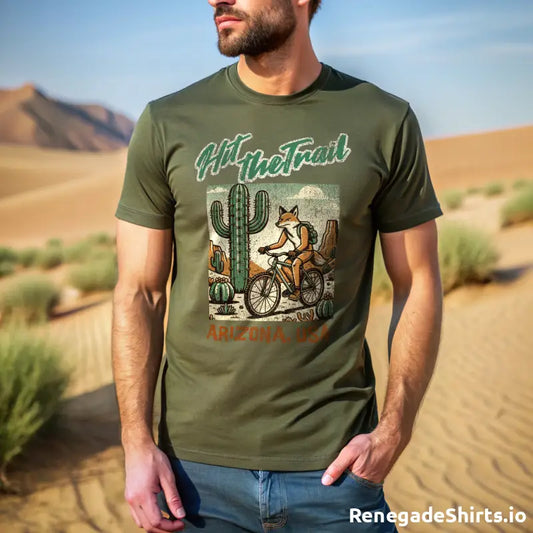 Arizona hit the trail tshirt - Print Material