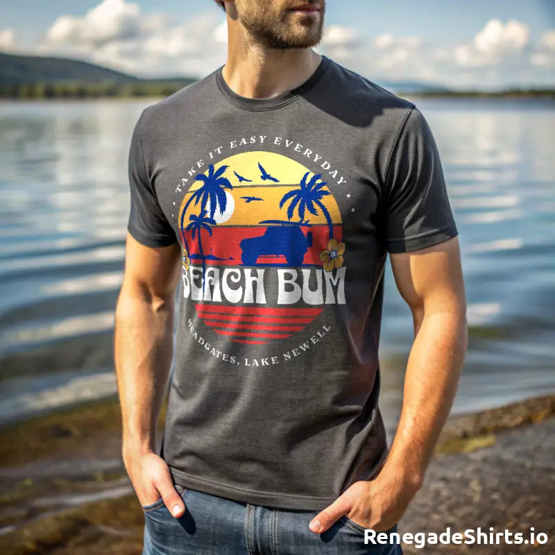 Beach Bum T-shirt - RenegadeShirts.io #