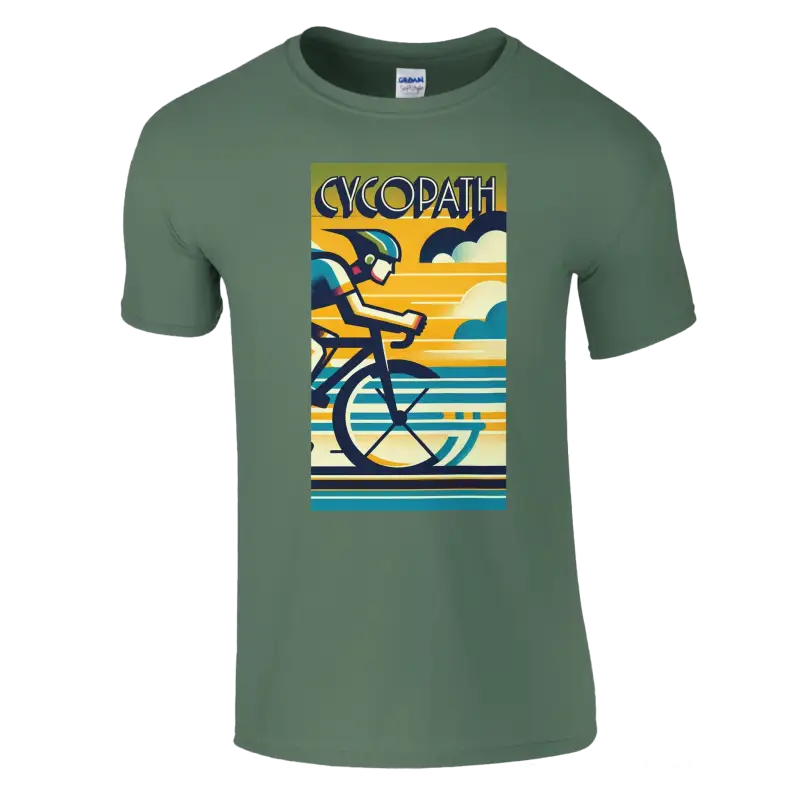 Cycopath Cycling T-shirt - RenegadeShirts.io #