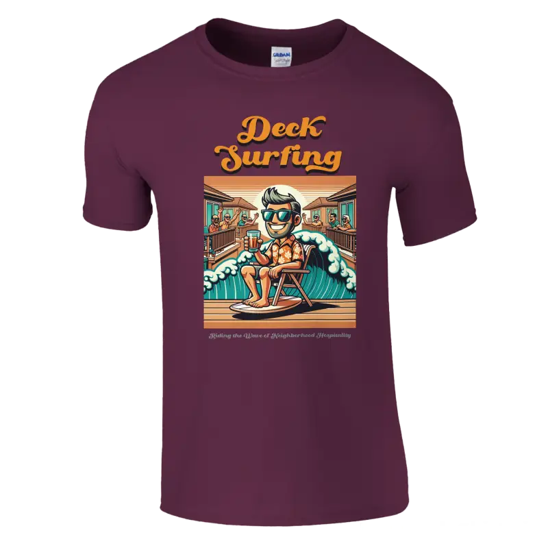 Deck surfing t-shirt - RenegadeShirts.io #