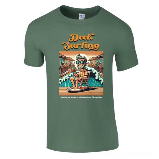 Deck surfing t-shirt - RenegadeShirts.io #