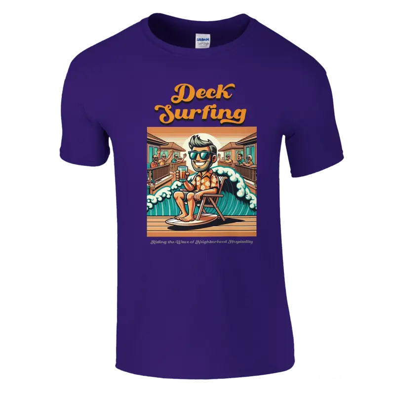 Deck surfing t-shirt - RenegadeShirts.io #