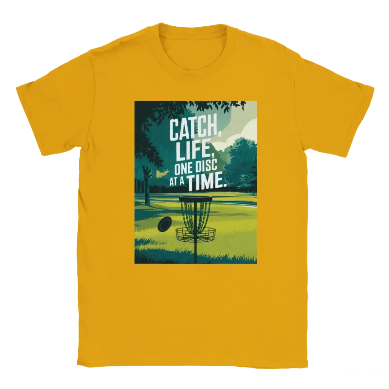 Disk Golf Catch one Disc at a Time Shirt - RenegadeShirts.io #