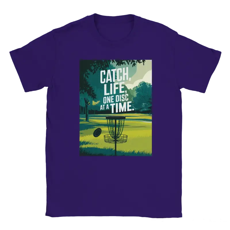 Disk Golf Catch one Disc at a Time Shirt - RenegadeShirts.io #