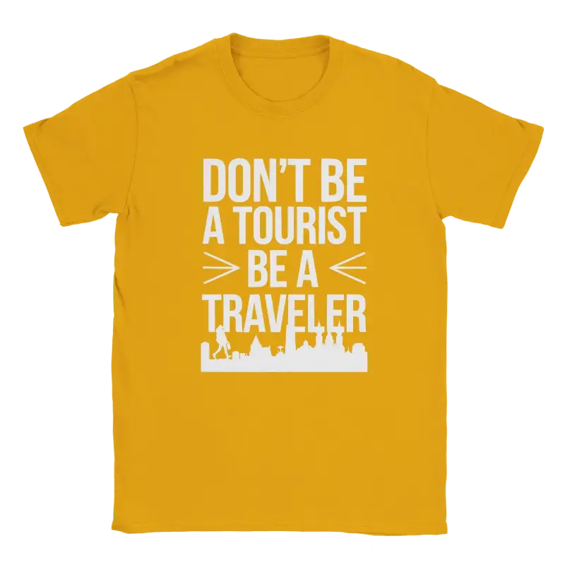 Dont Be A Tourist Ba A Traveler Tshirt - RenegadeShirts.io #