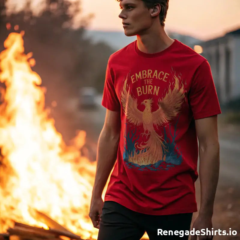 Embrace The Burn Shirt - RenegadeShirts.io #