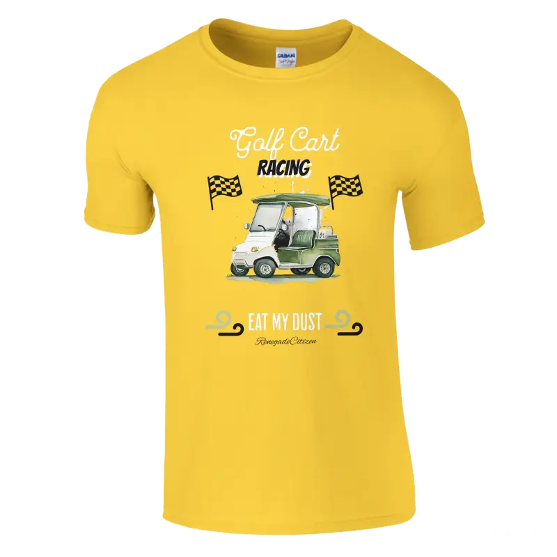 Golf Cart Racing tshirt - RenegadeShirts.io #