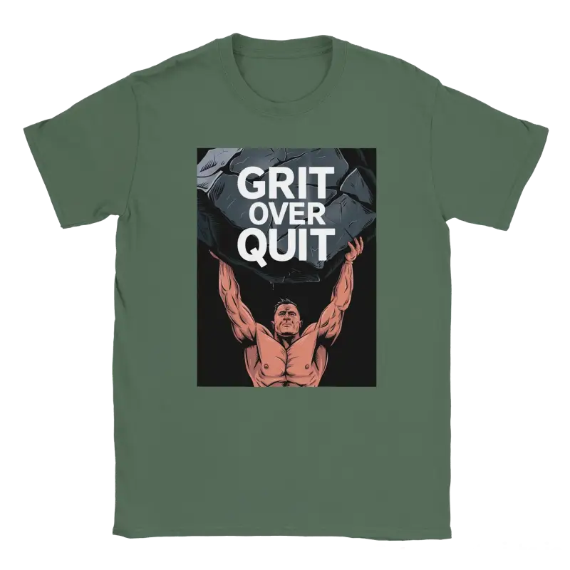 Grit Over Quit Shirt - RenegadeShirts.io #