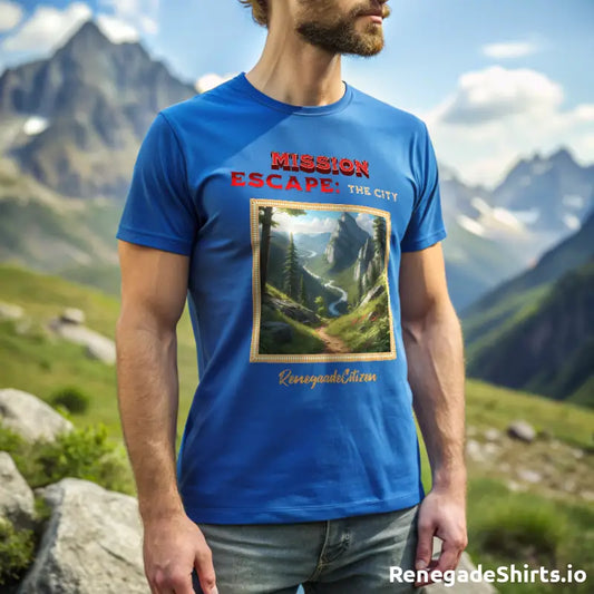 Hiking adventure t-shirt - Print Material