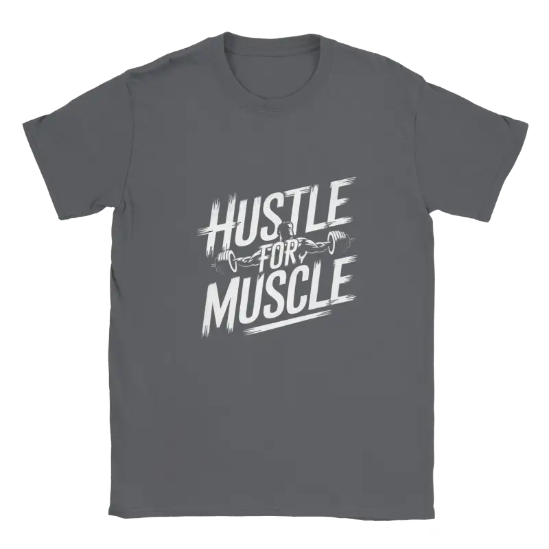 Hustle for Muscle motiviational gym Shirt - RenegadeShirts.io #