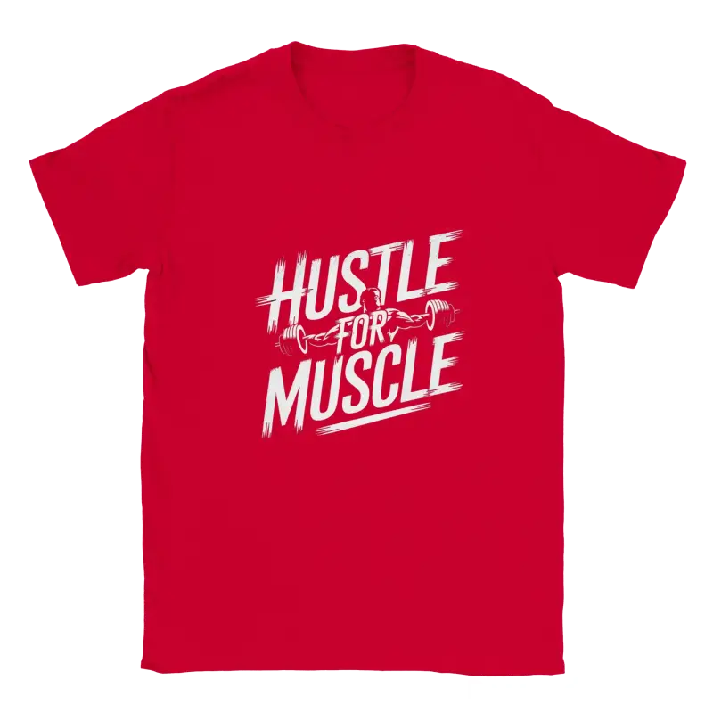 Hustle for Muscle motiviational gym Shirt - RenegadeShirts.io #