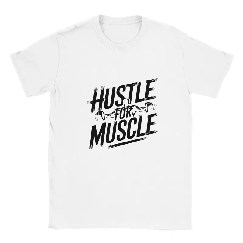 Hustle for Muscle motiviational gym Shirt - RenegadeShirts.io #