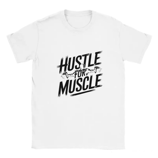 Hustle for Muscle motiviational gym Shirt - RenegadeShirts.io #