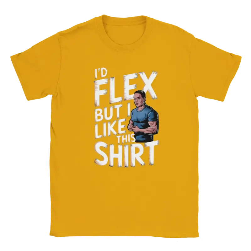 I'd Flex but I like this Shirt - RenegadeShirts.io #