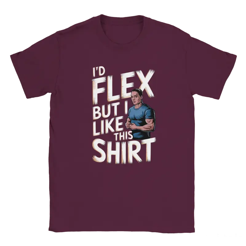 I'd Flex but I like this Shirt - RenegadeShirts.io #