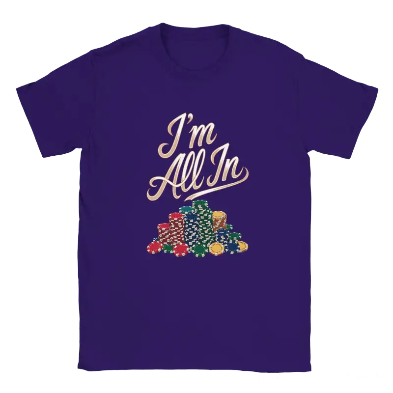 I'm All In Poker Shirt - RenegadeShirts.io #