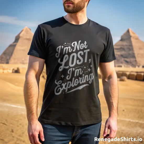 Im not lost Im Exporing Tshirt - RenegadeShirts.io #