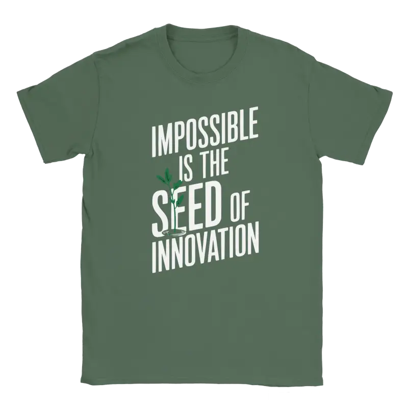 Impossible is the seed of inovation shirt - RenegadeShirts.io #