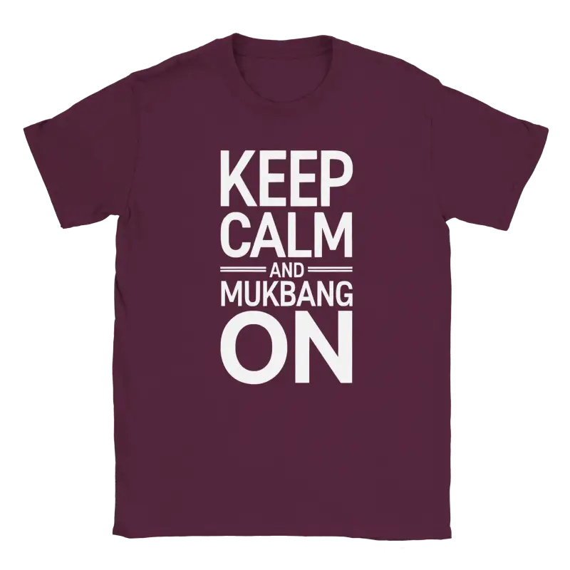 Keep Calm Mukbang T-shirt - RenegadeShirts.io #