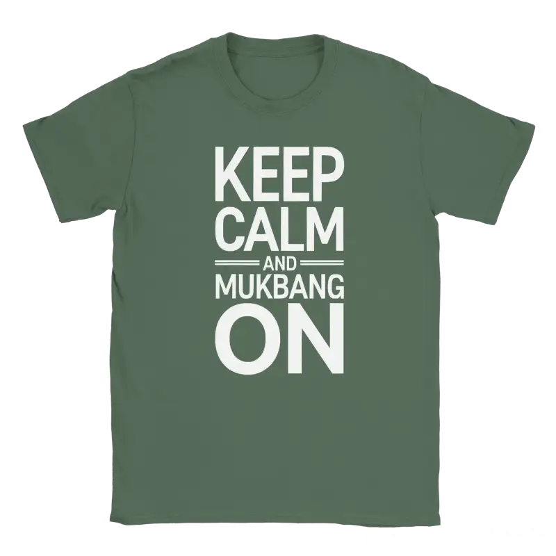 Keep Calm Mukbang T-shirt - RenegadeShirts.io #