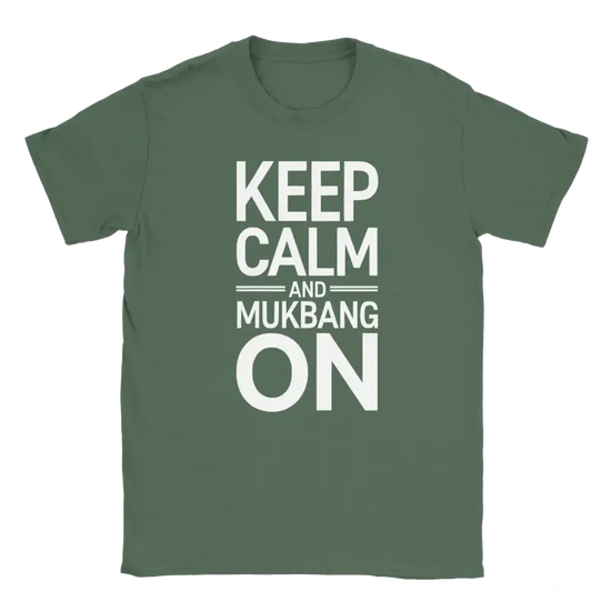 Keep Calm Mukbang T-shirt - RenegadeShirts.io #