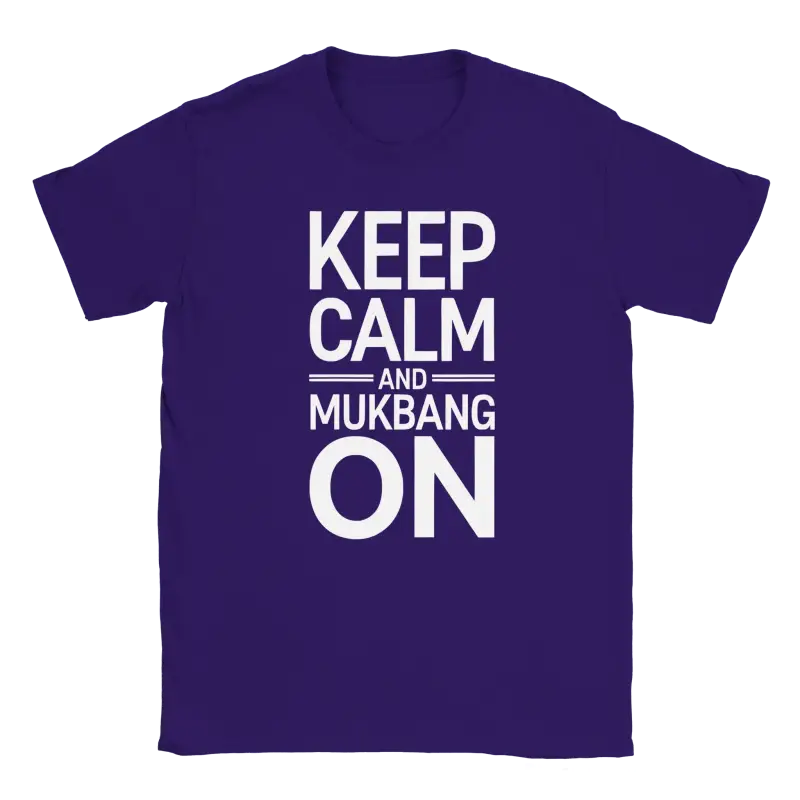 Keep Calm Mukbang T-shirt - RenegadeShirts.io #