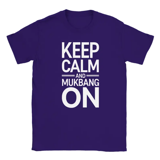 Keep Calm Mukbang T-shirt - RenegadeShirts.io #