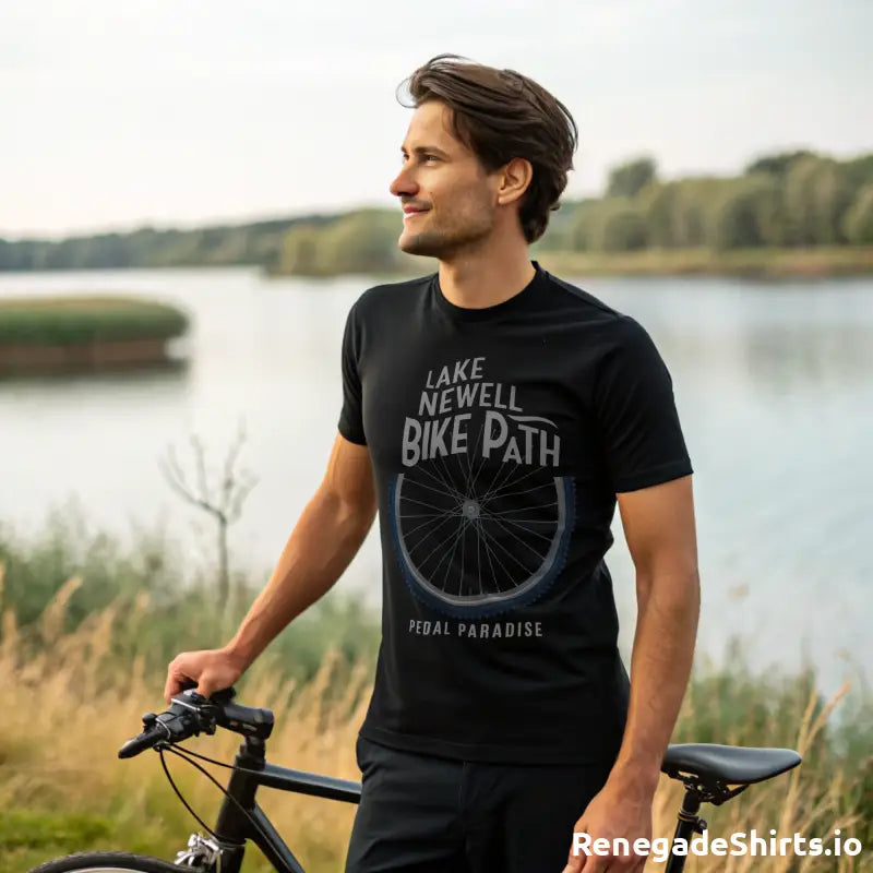 Lake Newell Bike Path Shirt - RenegadeShirts.io #