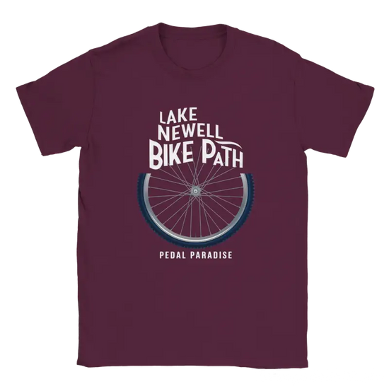 Lake Newell Bike Path Shirt - RenegadeShirts.io #