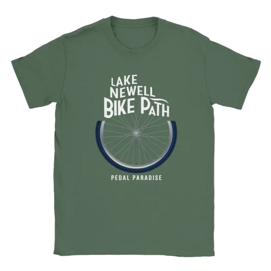 Lake Newell Bike Path Shirt - RenegadeShirts.io #