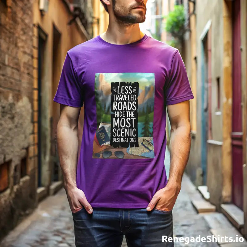 Less Traveled Shirt - RenegadeShirts.io #