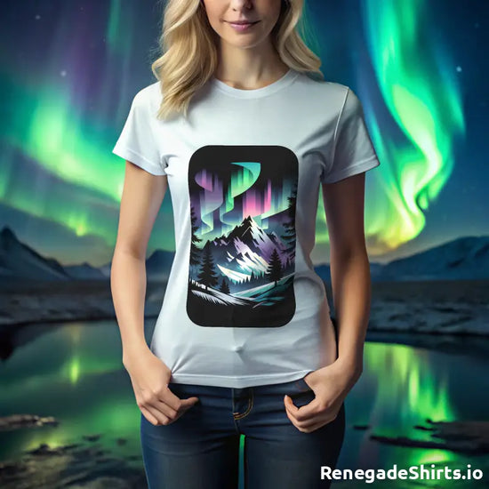 Northern Lights Tshit - RenegadeShirts.io #