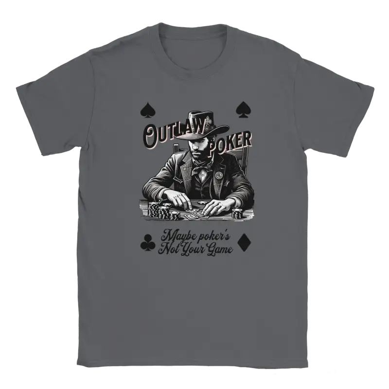 Outlaw Poker T-shirt - RenegadeShirts.io #