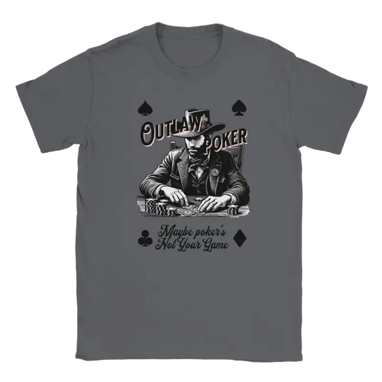 Outlaw Poker T-shirt - RenegadeShirts.io #