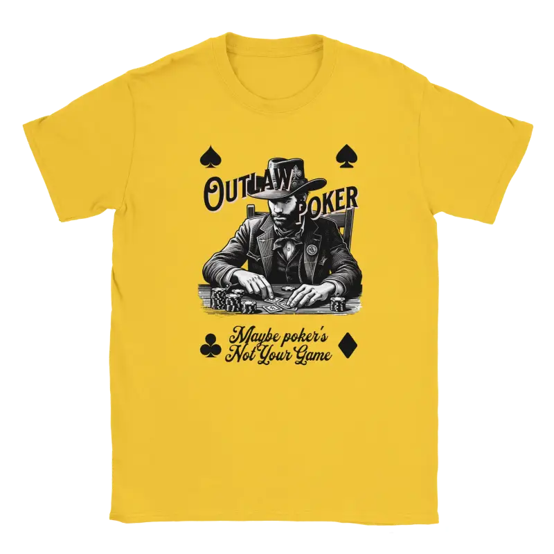 Outlaw Poker T-shirt - RenegadeShirts.io #