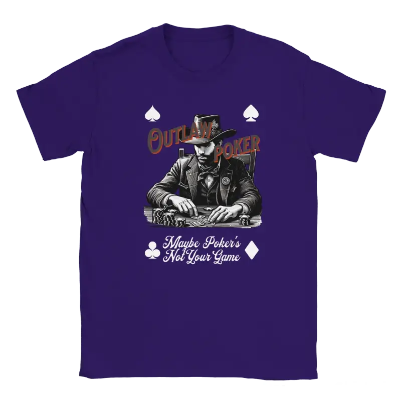 Outlaw Poker T-shirt - RenegadeShirts.io #