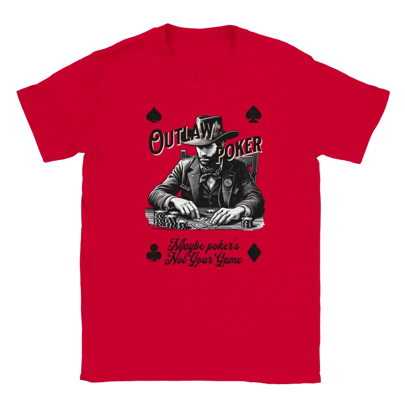 Outlaw Poker T-shirt - RenegadeShirts.io #