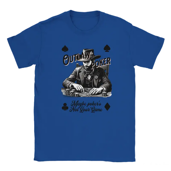 Outlaw Poker T-shirt - RenegadeShirts.io #