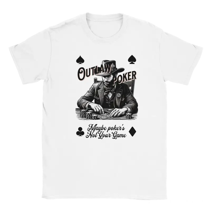 Outlaw Poker T-shirt - RenegadeShirts.io #