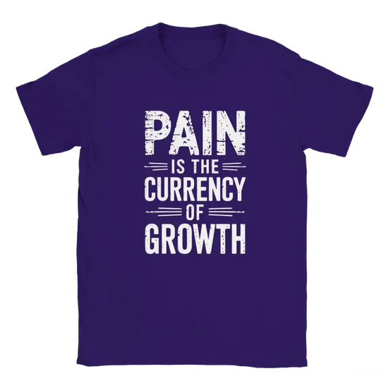 Pain is the Currency of Growth Shirt - RenegadeShirts.io #