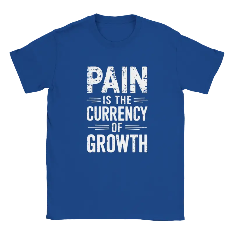 Pain is the Currency of Growth Shirt - RenegadeShirts.io #