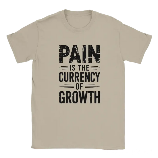 Pain is the Currency of Growth Shirt - RenegadeShirts.io #