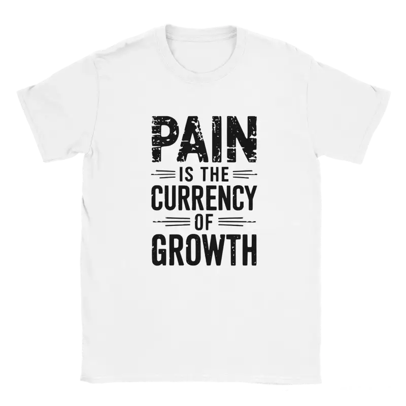 Pain is the Currency of Growth Shirt - RenegadeShirts.io #