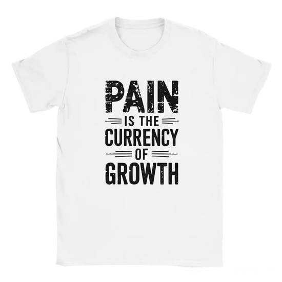 Pain is the Currency of Growth Shirt - RenegadeShirts.io #