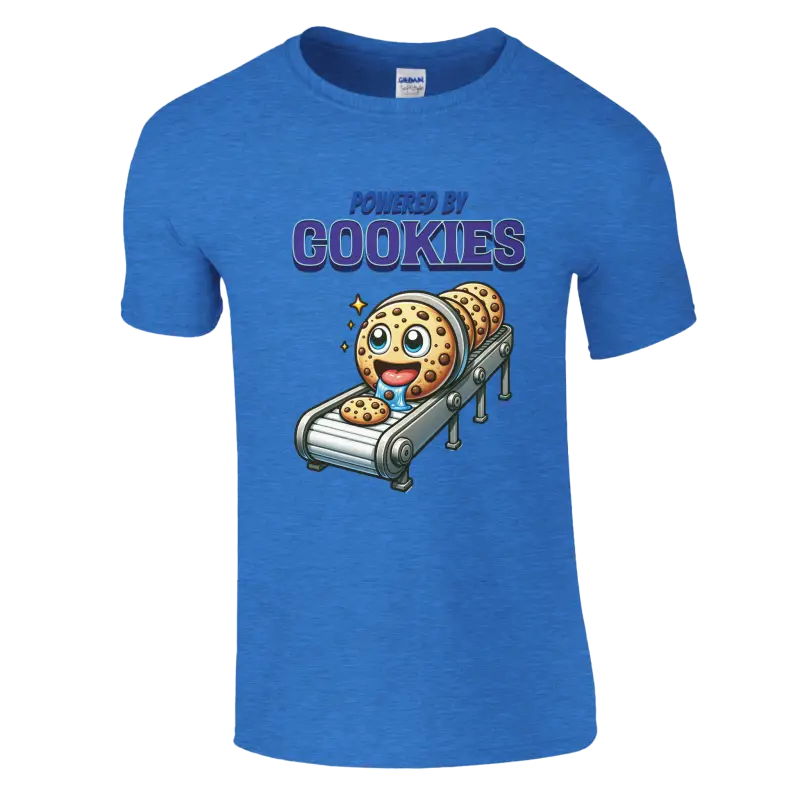 Powered by cookies t-shirt - RenegadeShirts.io #