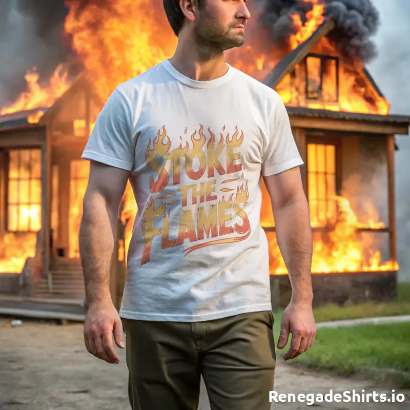 Stoke the Flames Tshirt - RenegadeShirts.io #