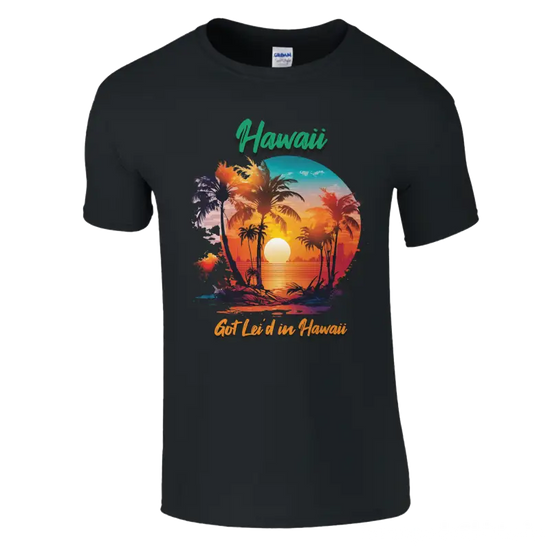 Sunset beach Hawaii  t-shirt - RenegadeShirts.io #