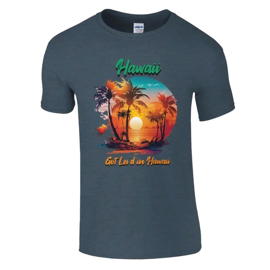 Sunset beach Hawaii  t-shirt - RenegadeShirts.io #