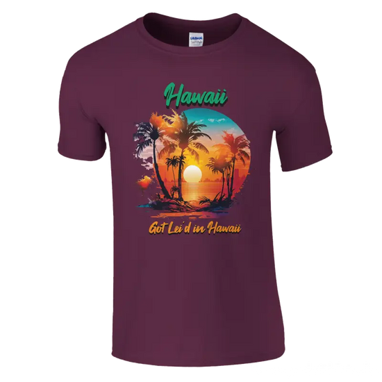 Sunset beach Hawaii  t-shirt - RenegadeShirts.io #